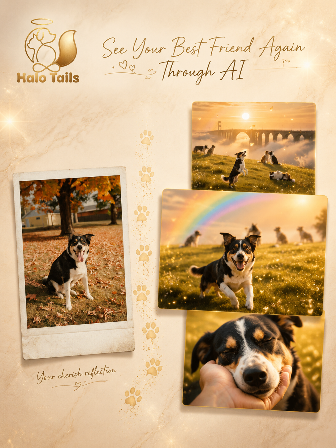 Custom AI Healing Memorial Video for Pet – Cinematic Tribute Film